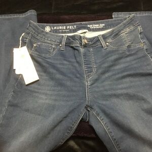 Laurie Felt Blue Boot Cut Jeans